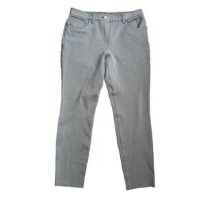 Chico's Women's Stretchy So Slimming Khaki Jeans Size 1 Regular